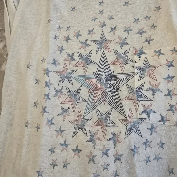 Free People Stars Open Cross Back Tank Sz M - Picture 2 of 4